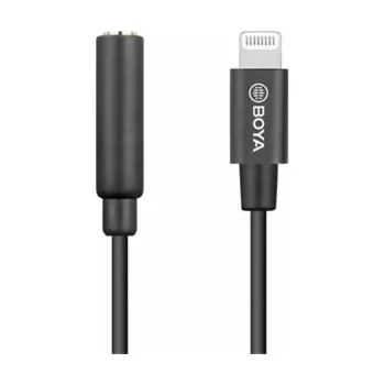 Mikrofon Redukce BOYA BY-K3 Lightning male - TRRS female