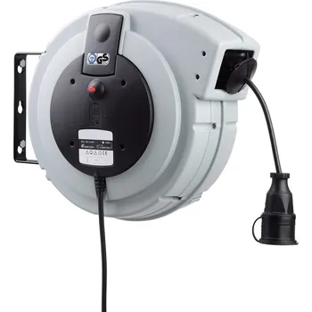 lanový naviják INAIRCOM Naviják s kabelem 3 x2,5/15m 230V