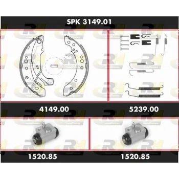 Brzdová čelist SUPERKIT - kompl.sada čelistí ROADHOUSE, SPK 3149.01