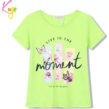 Dívčí tričko kr.r. Kugo FL1207, zelené