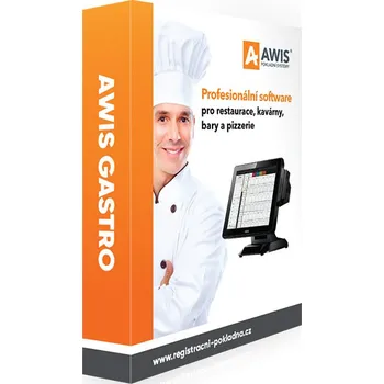 Pokladní software Pokladní systém AWIS PROFI GASTRO - AWIS bez skladů - jednorázová platba
