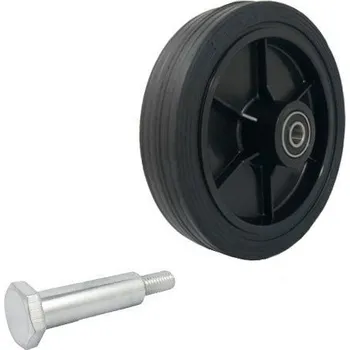 Univerzální kolo pro zahradní sekačku s ložiskem a šroubem 150 mm ZABI