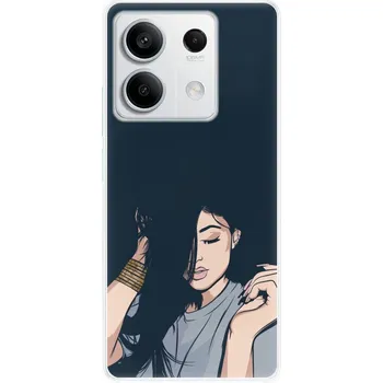 Pouzdro na mobilní telefon Odolné silikonové pouzdro iSaprio - Swag Girl - Xiaomi Redmi Note 13 5G