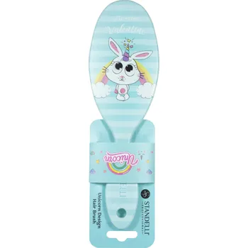 kartáč na vlasy Standelli Professional Dětský kartáč Jednorožec tyrkysový