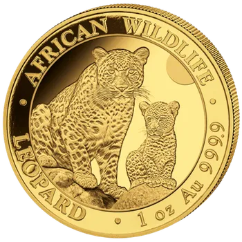 Zlatá mince Leopard 1 Oz 2024 (African Wildlife Series)