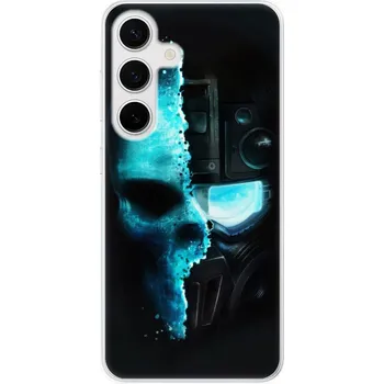 Pouzdro na mobilní telefon Odolné silikonové pouzdro iSaprio - Roboskull - Samsung Galaxy S24