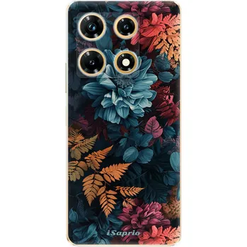 Pouzdro na mobilní telefon Odolné silikonové pouzdro iSaprio - Gloomy Flowers - Infinix Note 30 PRO