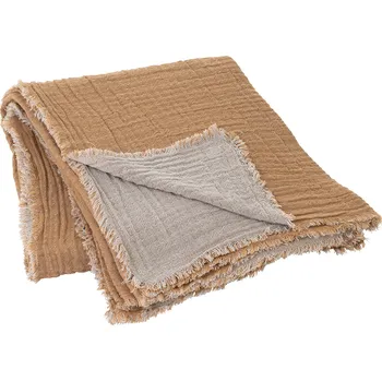 Přehoz na lůžko BLOMUS Přehoz 130 x 200 cm hnědý Double