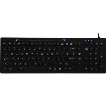 Klávesnice GETAC SK312BL – Průmyslová silikonová antibakteriální klávesnice podsvícená, CZ, USB, IP68 SK312BL