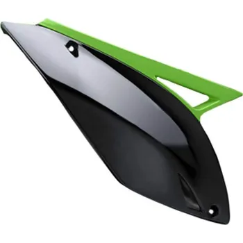 RACETECH boční tabulky zadní KAWASAKI KX 125/250 03-08, barva zelená OEM (FIKX0VE0300) (KA02769026)