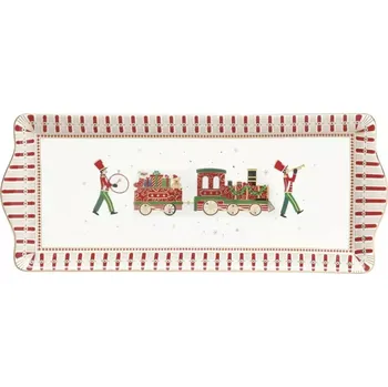 Easy Life Polar Express servírovací talíř 35 × 15 cm vánoční