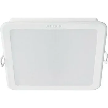 Bodové svítidlo LED Bodové zápuštěné svítidlo Philips Meson 8718696173626 hranaté 13W 14cm 3000K