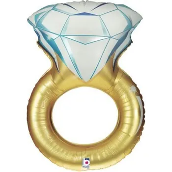 Party dekorace Foliový balonek Prsten 92 cm