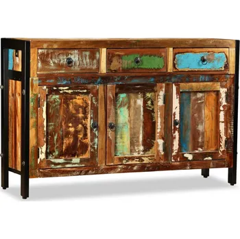 Příborník do zásuvky Příborník masivní recyklované dřevo 120 x 35 x 76 cm IM_243984