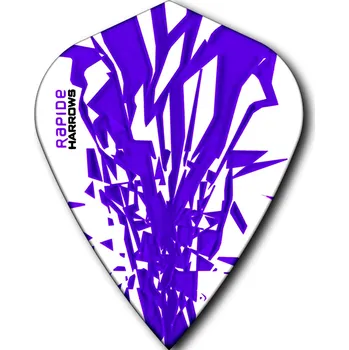 Příslušenství pro šipky Letky Harrows Rapide Purple Kite