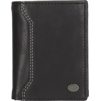 Peněženka Pánská kožená peněženka Micmacbags černá 17518 | Cooltovka.cz