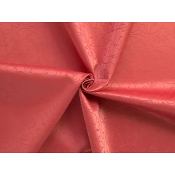 HEDVA ČESKÝ BROKÁT Ospen 160 KRUCÁNKY oranžová