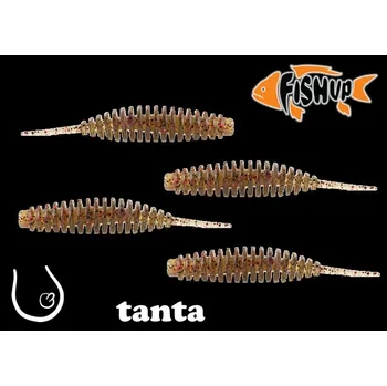 Umělá nástraha FishUp TANTA 1" #045 green pumpkin/red&black