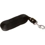 Vodítko stopovací popruh - černé BAFPET 15 m