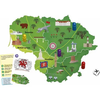 Desková hra Stolní hra miluji Litvu, 58112
