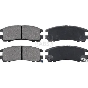 Brzdová destička Sada brzdových destiček, kotoučová brzda A.B.S. 37014