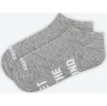 Skinners ponožky Barefoot Low - cut Grey (2 páry) Velikost EU: 44-47