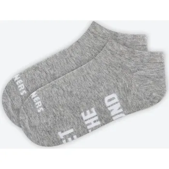 Pánské ponožky Skinners ponožky Barefoot Low - cut Grey (2 páry) Velikost EU: 44-47
