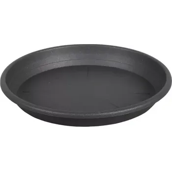 Podmiska Podmiska pod květník CILINDRO plastová d28cm antracit