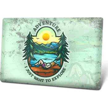 Plechová cedule Plechová cedulka "Adventure" Plechová cedulka - "Adventure", 200 x 140 mm, Kód: 26416