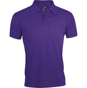 Pánské tričko SOĽS Prime Pánské polo triko SL00571 Dark purple L