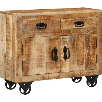 Organizace kuchyně vidaXL Příborník 80 x 30 x 65 cm masivní hrubé mangovníkové dřevo