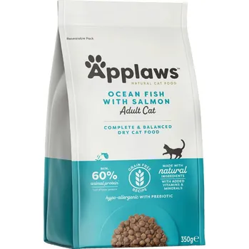 Krmivo pro kočku Výhodné balení: 2x350g Applaws Adult mořské ryby s lososem