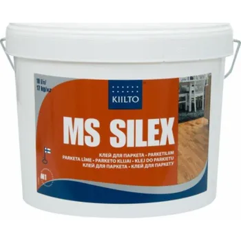 Průmyslové lepidlo Lepidlo na parkety Kiilto MS Silex 10 L/17 kg