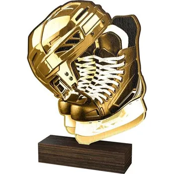 Poháry Bauer Dřevěná plaketa WF316 | Hokej