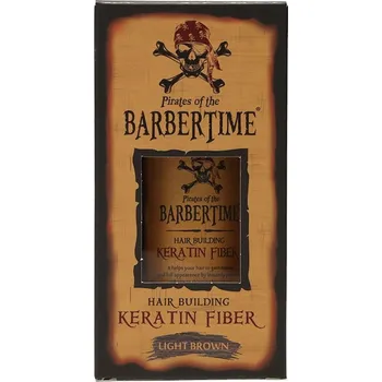 Vlasová regenerace Pirates of the Barbertime Hair Building Keratin Fiber světle hnědý 21 g