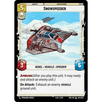 Sběratelská karetní hra Snowspeeder 244/252 - Spark of Rebellion Typ karty: Standard