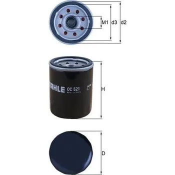 Filtr do auta Olejový filtr MAHLE OC 521