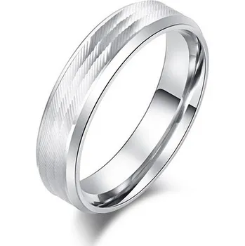 Prsten Šperky4U OPR0088 Pánský ocelový prsten, šíře 6 mm - velikost 60 - OPR0088-60
