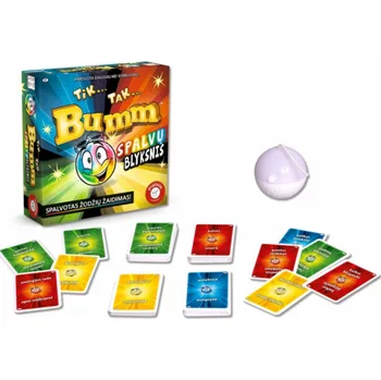 Společenská hra Stolní hra Piatnik Tik..Tak..Bumm Color flash 785696