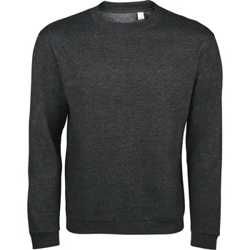 Pánská mikina SOĽS Spider Pánská mikina SL01168 Tmavá melanž M