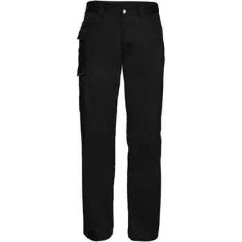 Pánské kalhoty Russell Unisex pracovní cargo kalhoty R-001M-0 Black 36/32