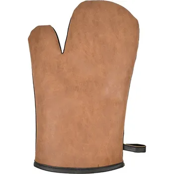 Chňapka L-Merch Rukavice do trouby NT5360 Brown-Dark Grey one size