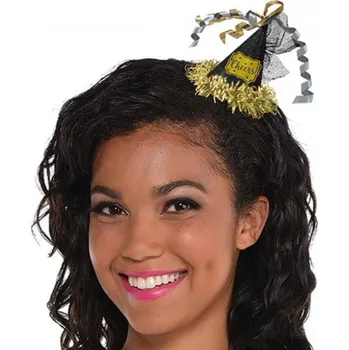 Party dekorace Party klobouk na sponce - Cheers ! 7,6 x 8,2 cm