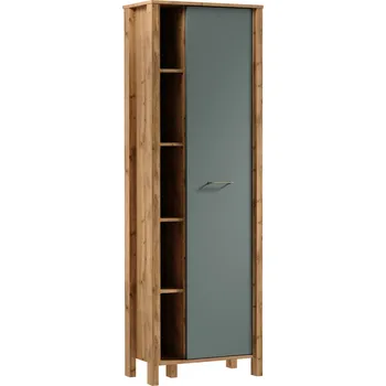 Knihovna GALA Knihovna INDIGO R1D Zvolte provedení: Zelená - Dub wotan