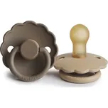 FRIGG Daisy Latex 2-Pack Croissant/Portobello - size 2