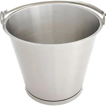 Myčka nádobí Vědro nerezové s prstencem, 15 l | STALGAST, 092153