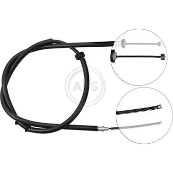 Lanko parkovací brzdy Tažné lanko, parkovací brzda A.B.S. K16758