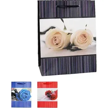 Dárková krabička Střední dárková taška - růže