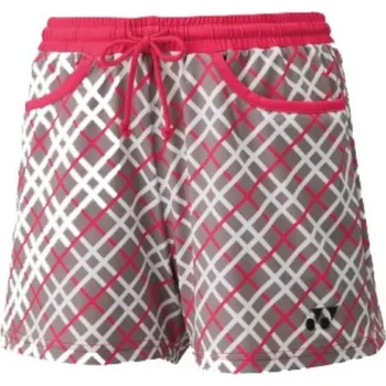 Badmintonové kraťasy Yonex L 25014 dámské růžové