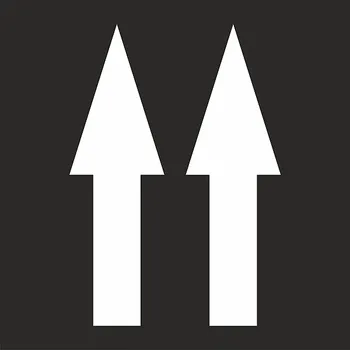 Šablona Šipky vodorovné značení Plast 470 x 470 mm tl. 0.5 mm - Kód: 16664